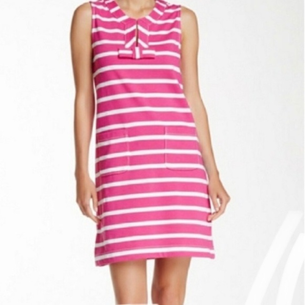 Kate Spade Striped Cotton Shift Dress